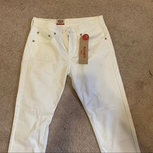 Levi’s 511 Slim White Jeans (runs small)